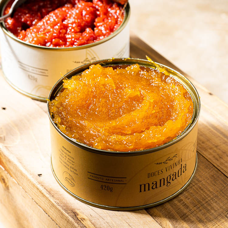 Mangada Vivinha - Doce De Manga Cremoso - 420 Gr