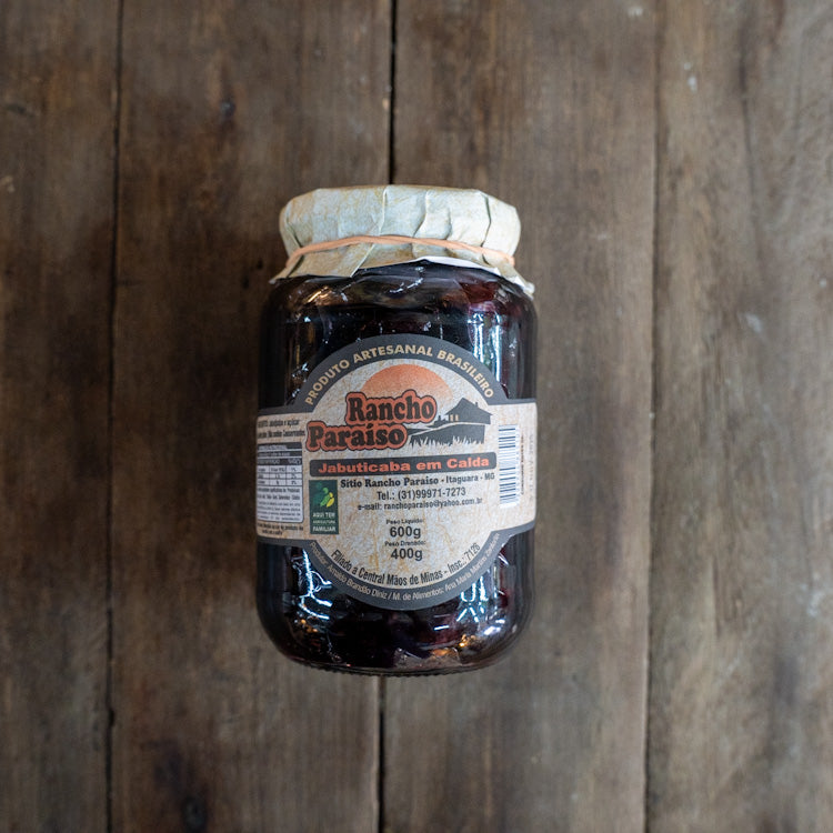 Compota De Jabuticaba Em Calda Rancho Paraiso