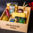 Baú Delícias Da Roça – Seleção De Queijos, Salames E Sabores Artesanais